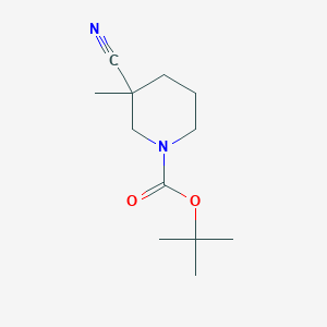 Tert-butyl 3-cyano-3-methylpiperidine-1-carboxylate