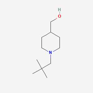 B1357943 [1-(2,2-Dimethylpropyl)piperidin-4-yl]methanol CAS No. 917898-68-1