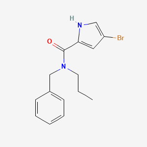 N-benzyl-4-bromo-N-propyl-1H-pyrrole-2-carboxamide