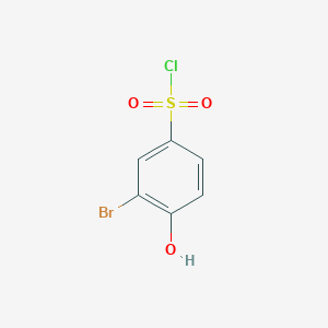 3-Bromo-4-hydroxybenzenesulfonyl chloride