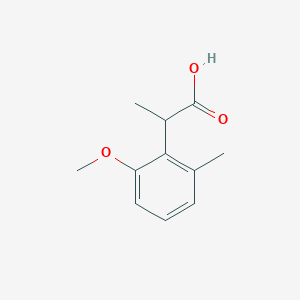 2-(2-Methoxy-6-methylphenyl)propanoic acid