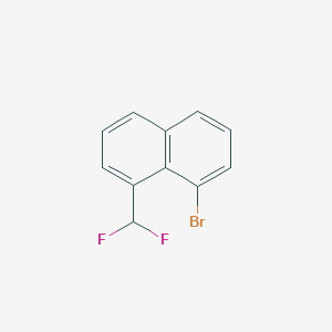 1-Bromo-8-(difluoromethyl)naphthalene