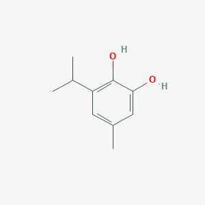 5-Methyl-3-(propan-2-yl)benzene-1,2-diol