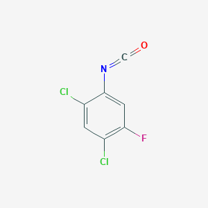 1,5-Dichloro-2-fluoro-4-isocyanatobenzene