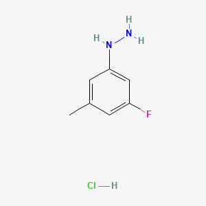 (3-Fluoro-5-methylphenyl)hydrazinehydrochloride