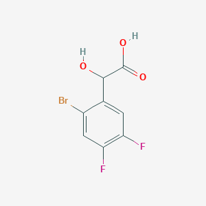 2-(2-Bromo-4,5-difluorophenyl)-2-hydroxyacetic acid