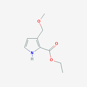 ethyl 3-(methoxymethyl)-1H-pyrrole-2-carboxylate