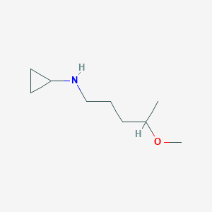 N-(4-methoxypentyl)cyclopropanamine