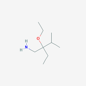 2-Ethoxy-2-ethyl-3-methylbutan-1-amine