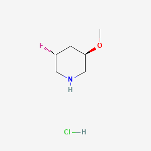 (3R,5R)-3-fluoro-5-methoxypiperidinehydrochloride