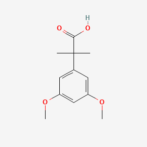 2-(3,5-Dimethoxyphenyl)-2-methylpropanoic acid