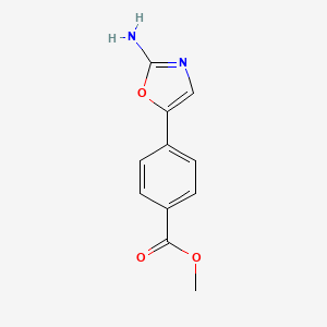 Methyl 4-(2-aminooxazol-5-yl)benzoate