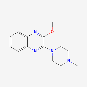 2-Methoxy-3-(4-methylpiperazin-1-yl)quinoxaline