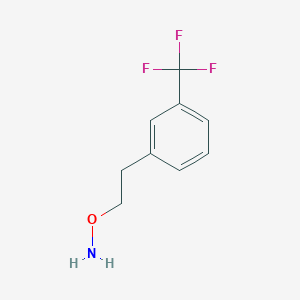 molecular formula C9H10F3NO B13579890 Agn-PC-0NE6E1 CAS No. 1184963-70-9