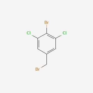 2-Bromo-5-(bromomethyl)-1,3-dichlorobenzene