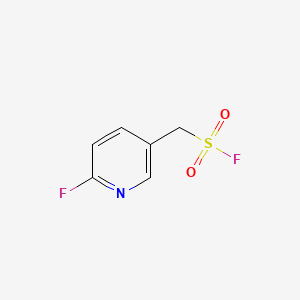 (6-Fluoropyridin-3-yl)methanesulfonylfluoride