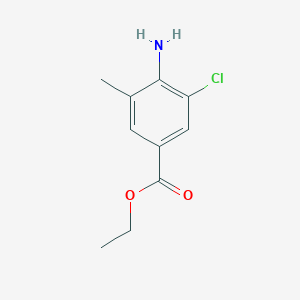 4-Amino-3-chloro-5-methylbenzoic acid ethyl ester