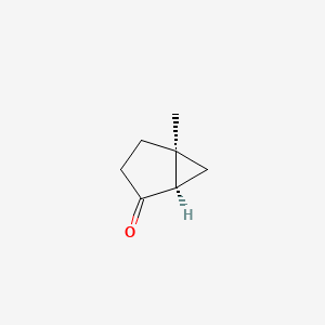 molecular formula C7H10O B13579982 rac-(1R,5S)-5-methylbicyclo[3.1.0]hexan-2-one 