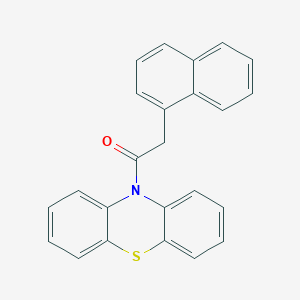 2-(naphthalen-1-yl)-1-(10H-phenothiazin-10-yl)ethanone