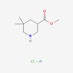 Methyl 5,5-dimethylpiperidine-3-carboxylate hydrochloride