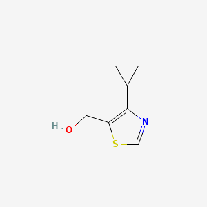 (4-Cyclopropyl-1,3-thiazol-5-yl)methanol