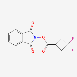 (1,3-dioxoisoindol-2-yl) 3,3-difluorocyclobutane-1-carboxylate