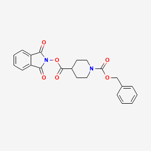 1-Benzyl 4-(1,3-dioxoisoindolin-2-yl) piperidine-1,4-dicarboxylate