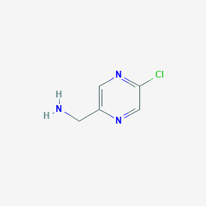 B1358026 (5-Chloropyrazin-2-YL)methanamine CAS No. 1060814-53-0