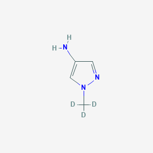 1-(Trideuteriomethyl)pyrazol-4-amine