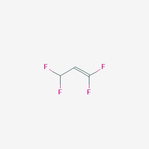 molecular formula C3H2F4 B1358032 1,1,3,3-四氟丙-1-烯 CAS No. 4556-24-5