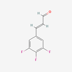 (E)-3-(3,4,5-Trifluorophenyl)acrylaldehyde