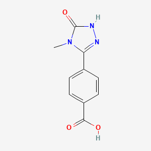 4-(4-methyl-5-oxo-4,5-dihydro-1H-1,2,4-triazol-3-yl)benzoicacid