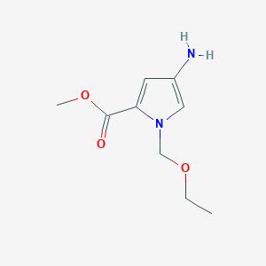 Methyl 4-amino-1-(ethoxymethyl)-1h-pyrrole-2-carboxylate