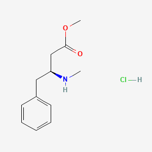 methyl(3S)-3-(methylamino)-4-phenylbutanoatehydrochloride