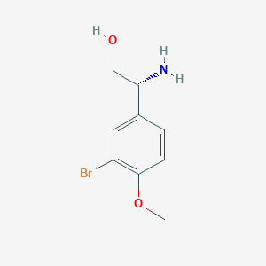 (R)-2-Amino-2-(3-bromo-4-methoxyphenyl)ethan-1-ol