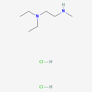 molecular formula C7H20Cl2N2 B13580530 [2-(Diethylamino)ethyl](methyl)aminedihydrochloride 