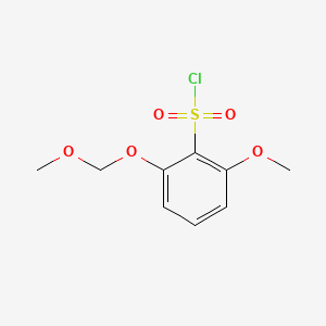 2-Methoxy-6-(methoxymethoxy)benzenesulfonyl chloride