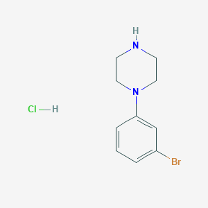 molecular formula C10H14BrClN2 B135807 1-(3-溴苯基)哌嗪盐酸盐 CAS No. 796856-45-6