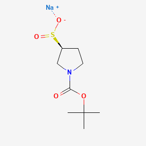 Sodium (S)-1-(tert-butoxycarbonyl)pyrrolidine-3-sulfinate