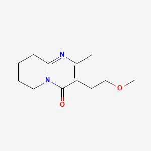 3-(2-Methoxyethyl)-2-methyl-6,7,8,9-tetrahydro-4H-pyrido[1,2-a]pyrimidin-4-one