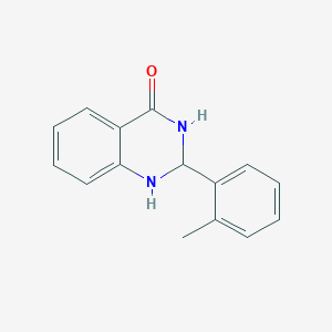 2-(2-Methylphenyl)-1,2,3,4-tetrahydroquinazolin-4-one