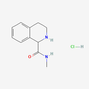 N-methyl-1,2,3,4-tetrahydroisoquinoline-1-carboxamidehydrochloride