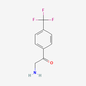 2-Amino-1-(4-(trifluoromethyl)phenyl)ethanone