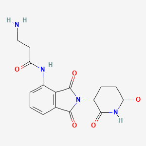 3-Amino-N-(2-(2,6-dioxopiperidin-3-yl)-1,3-dioxoisoindolin-4-yl)propanamide