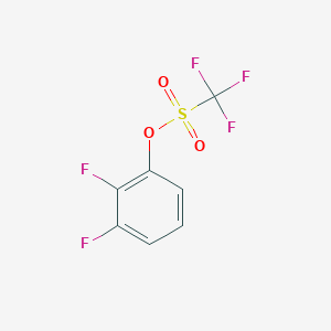 molecular formula C7H3F5O3S B1358093 2,3-Difluorophenyl trifluoromethanesulfonate CAS No. 211315-75-2