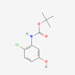 tert-Butyl (2-chloro-5-hydroxyphenyl)carbamate