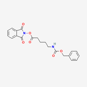 1,3-Dioxoisoindolin-2-yl 5-(((benzyloxy)carbonyl)amino)pentanoate