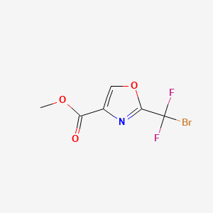 Methyl2-(bromodifluoromethyl)-1,3-oxazole-4-carboxylate