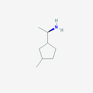 (1r)-1-(3-Methylcyclopentyl)ethan-1-amine