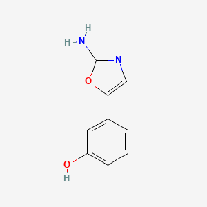 3-(2-Aminooxazol-5-yl)phenol